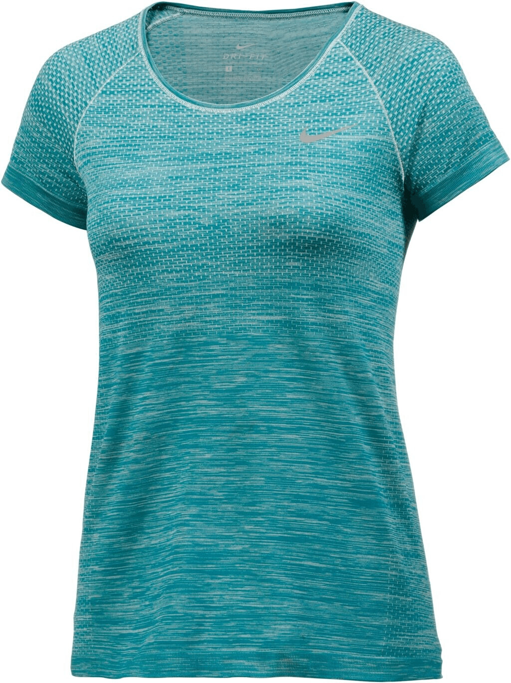 Nike Dry Knit Women's Short-Sleeve Top (831498) thunder blue/turbo green