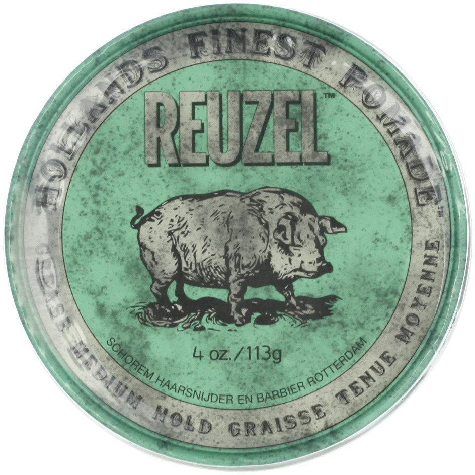 Photos - Hair Styling Product Reuzel Green Grease Medium Hold Pomade  (113g)