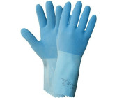 bleu 7 NITRAS 1611 Blue Power Grip Gants résistants aux produits chimiques avec doublure en coton 