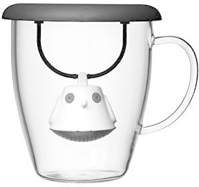 QDO Mug infuseur Birdie noir
