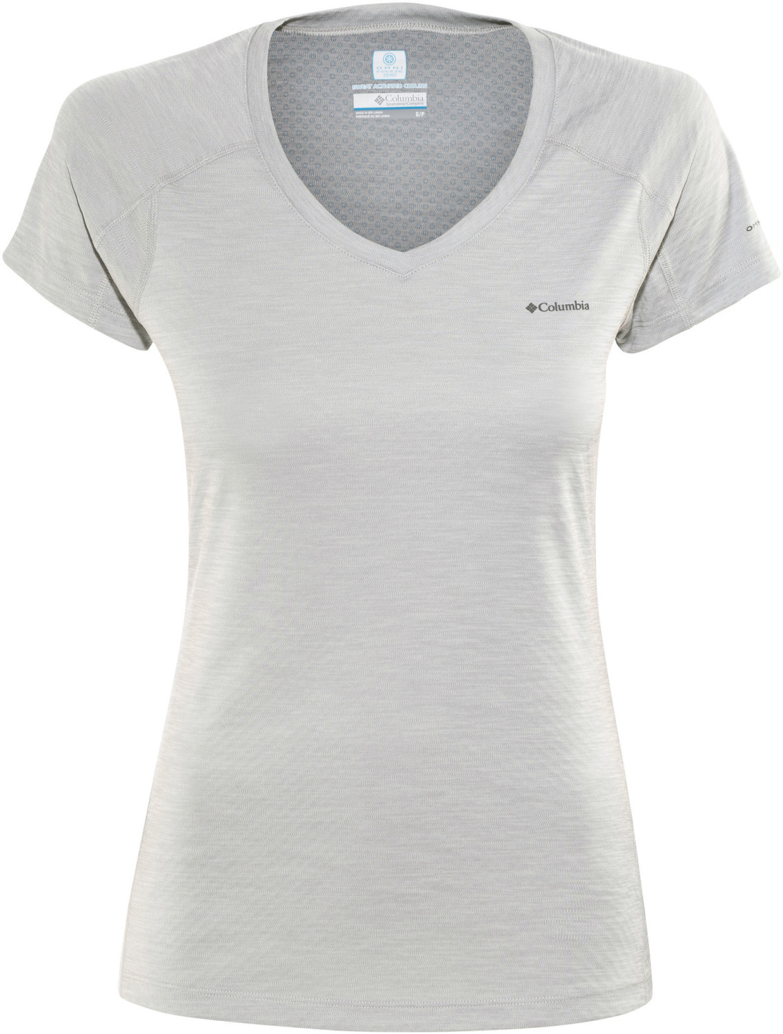 Columbia Women's Zero Rules Short Sleeve T-Shirt grey