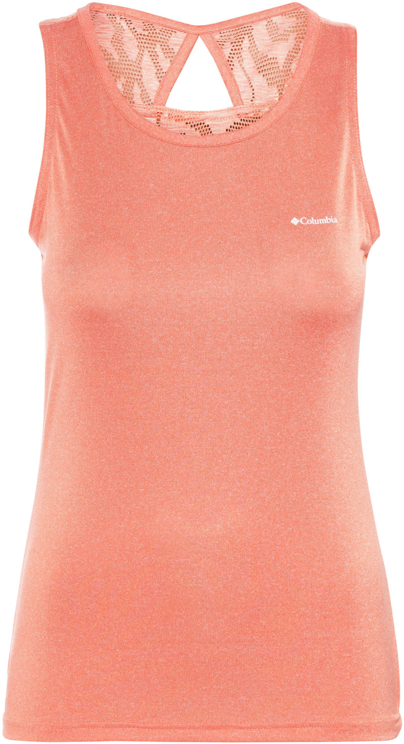 Columbia Women's Peak to Point Novelty Tank Top red