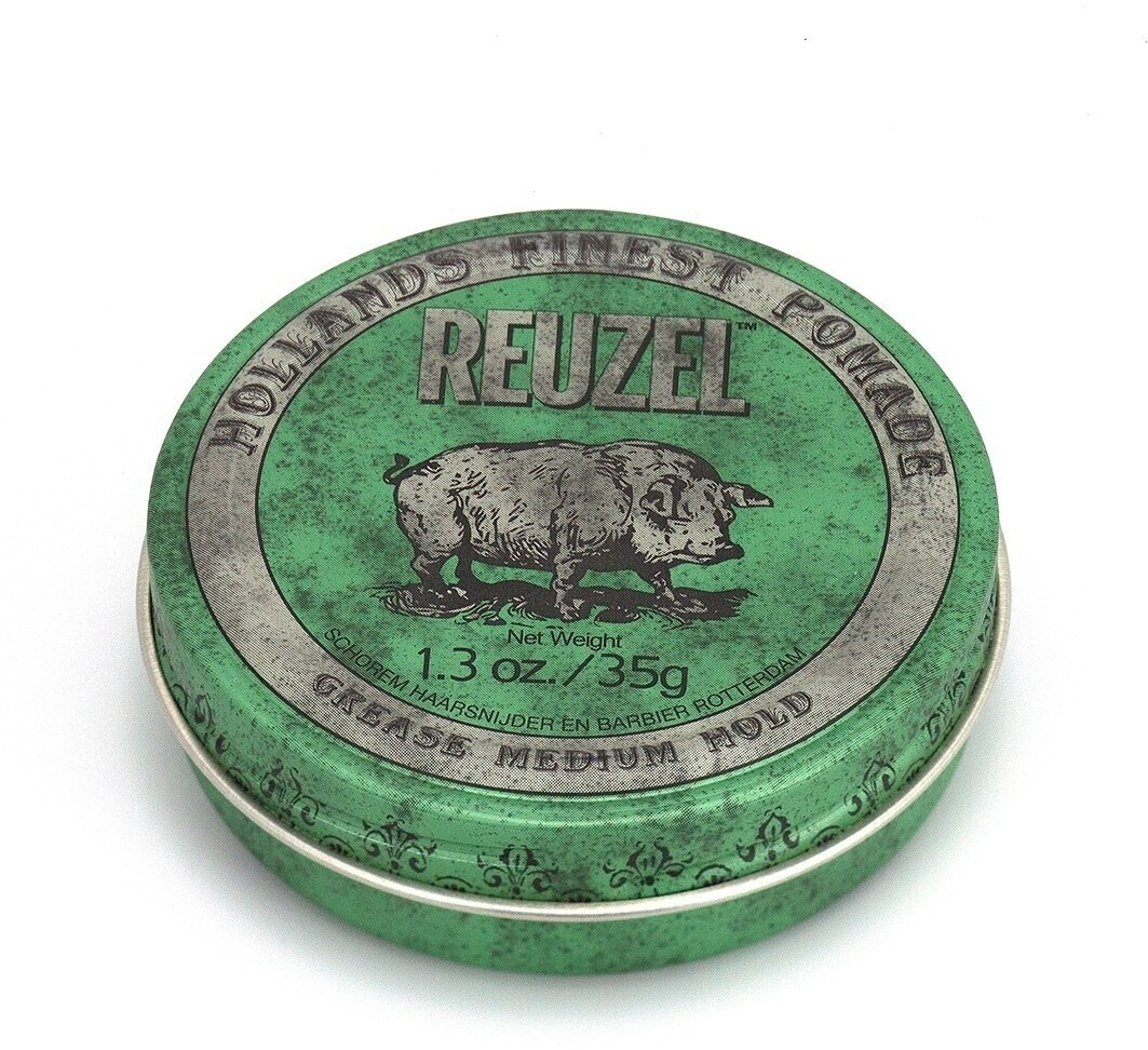 Reuzel Pommade Green Grease Medium Hold 35 g