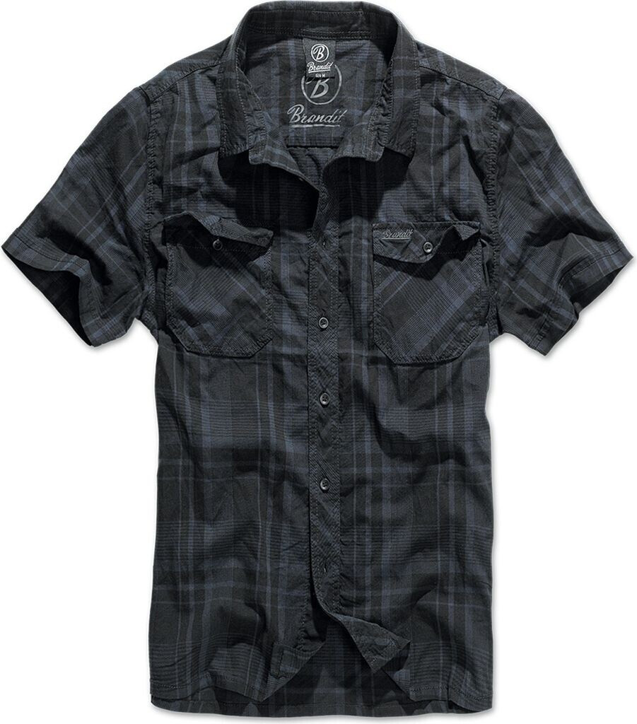 Brandit Roadstar Shirt black-blue
