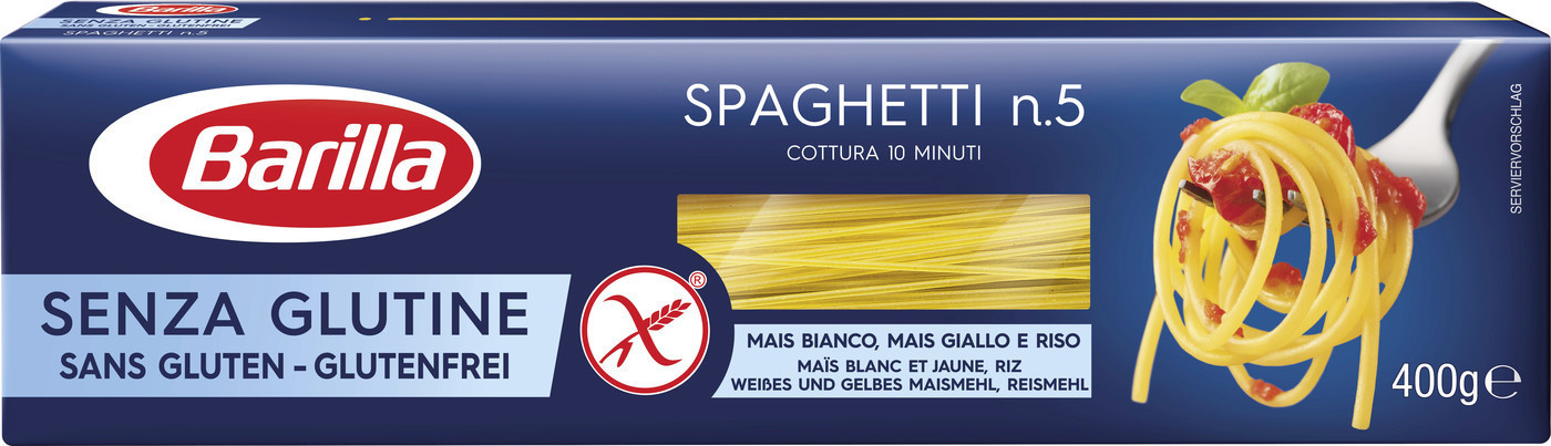 BARILLA spaghetti n.5 sans gluten