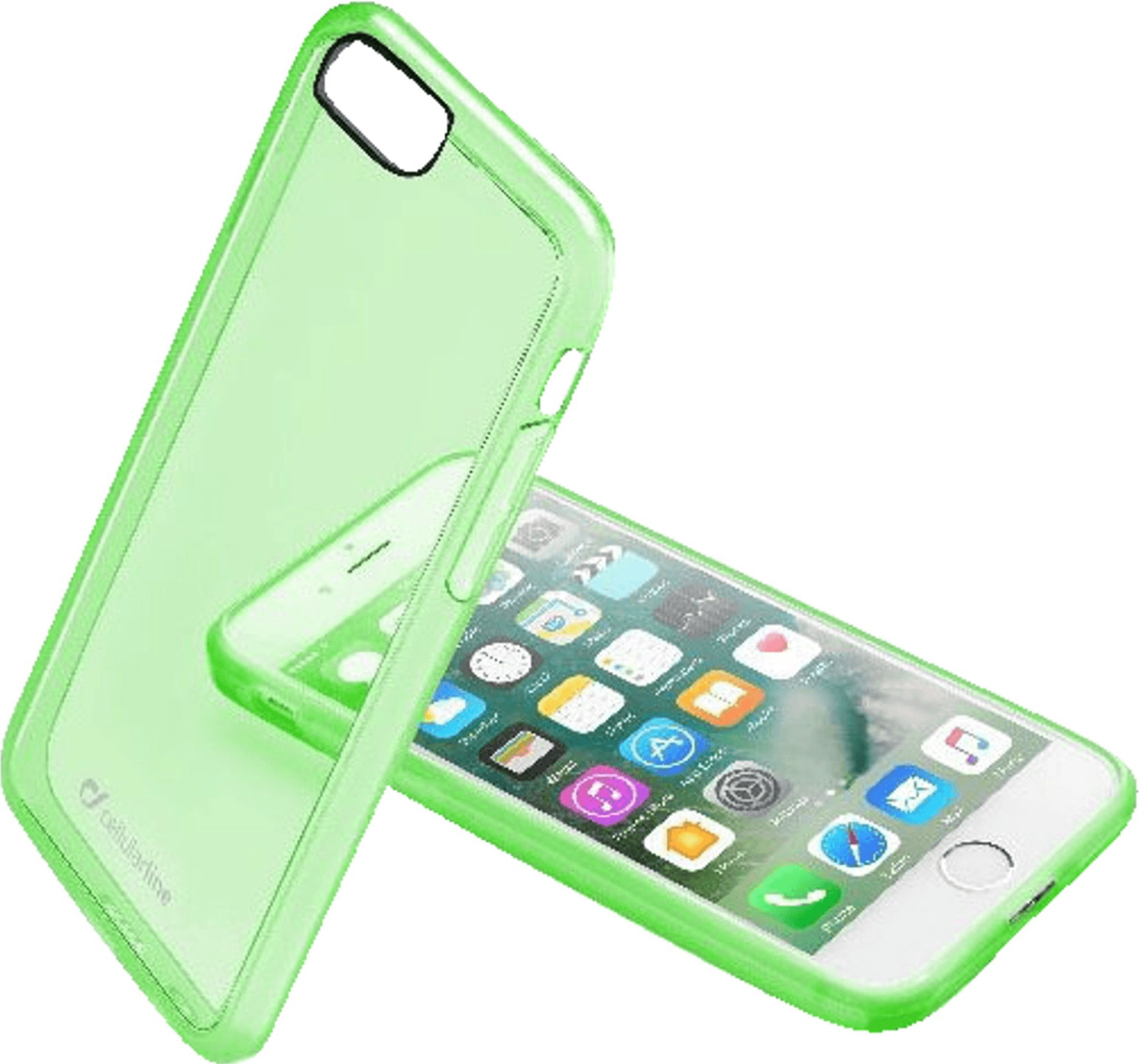 Cellular Line 37778 Clear Color (iPhone 7) green