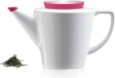 Viva Scandinavia Théière 1 L avec couvercle en silicone fuschia