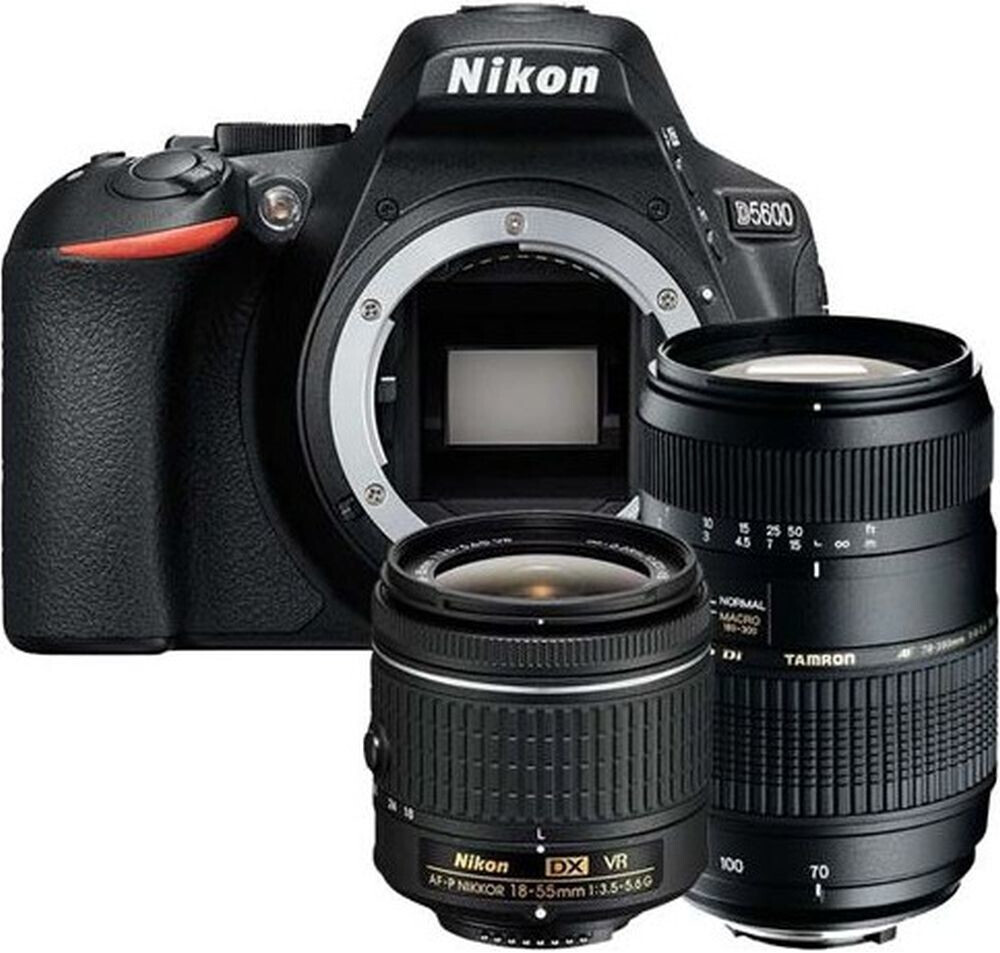 Buy Nikon D5600 Kit 1855 mm + 70300 mm Tamron from £818.73 (Today
