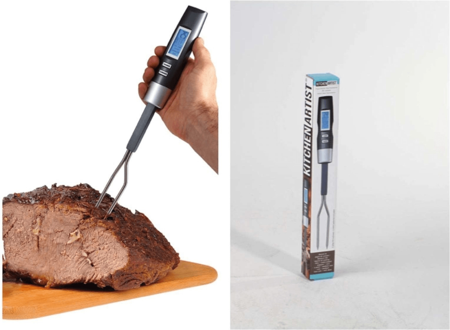 Kitchen Artist Fourchette thermomètre digital LCD