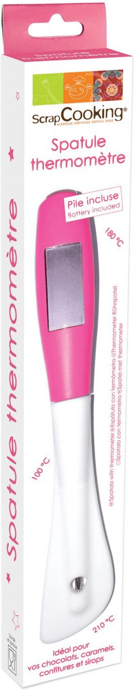 ScrapCooking 5180 Spatule Thermomètre Silicone