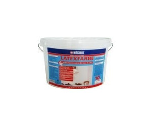 Latexfarbe Wilckens Farbe Seidenglänzend Dispersionsfarbe Weiß 2,5l (4