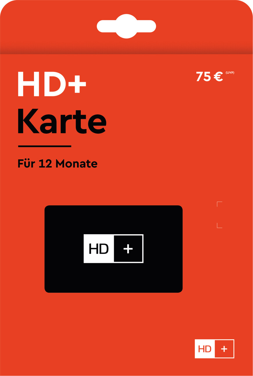 Astra HD+ card 12 months HD+ SAT reception
