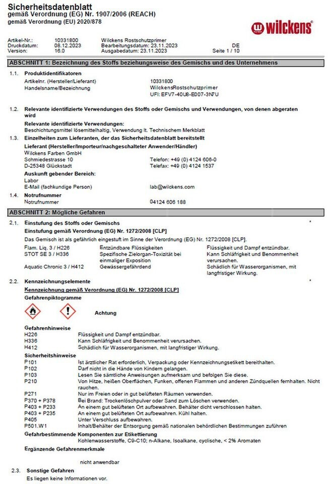 Sprühlack Maston Grundierung Rostlöser Rostschutz grau