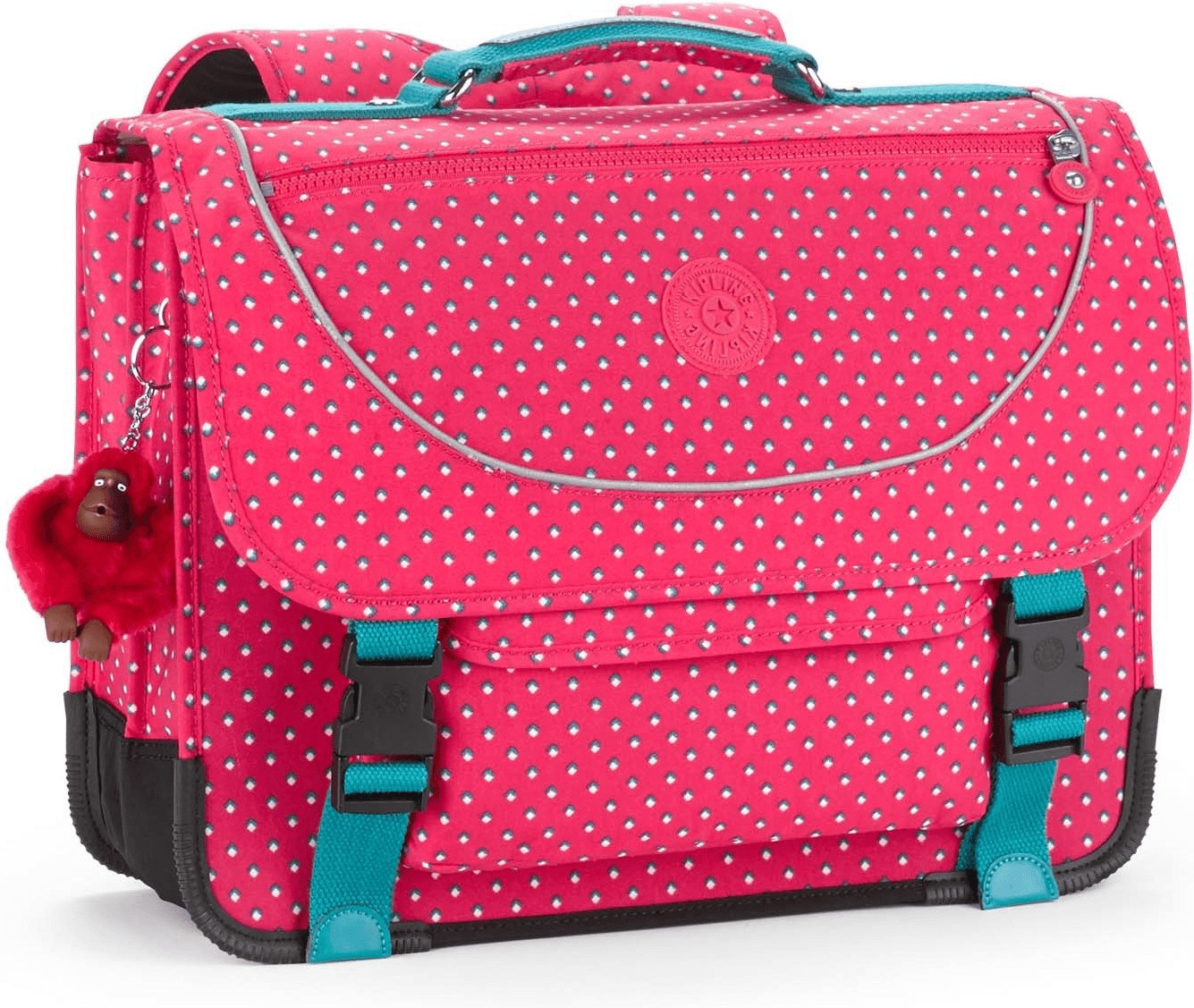Kipling Sac d'école Preppy pink summer pop