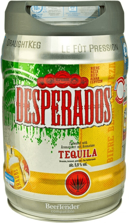 Desperados Bier mit Tequila Partyfass 5l ab â‚¬ 56,00