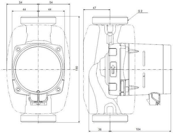 Grundfos Alpha2 32-80 N (180mm), Bild 5