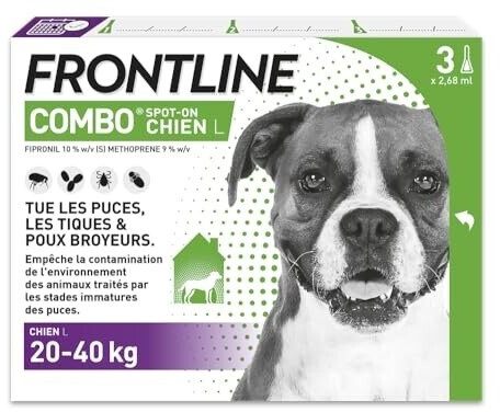 Frontline Combo Spot on chien L 4 pipettes