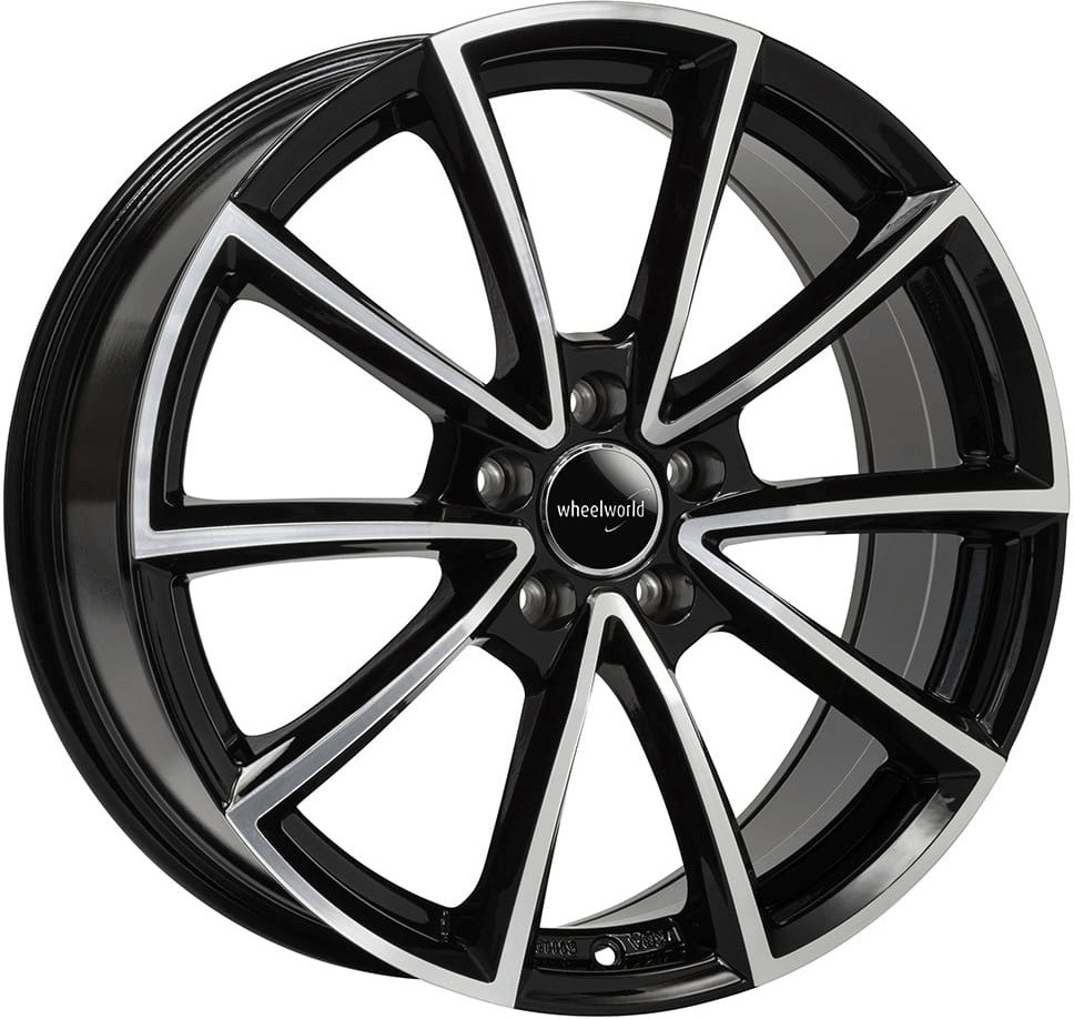 Wheelworld WH28 (8x19) black gloss polished