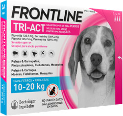 Frontline Tri-Act chien M 6 pipettes