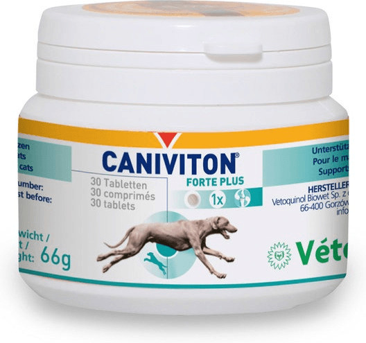 Vetoquinol Caniviton Forte plus 30 Tablets