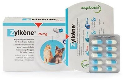 Vetoquinol | Zylkene | Modulador De Conducta | 225 Mg | 10 Tabletas - Pet King