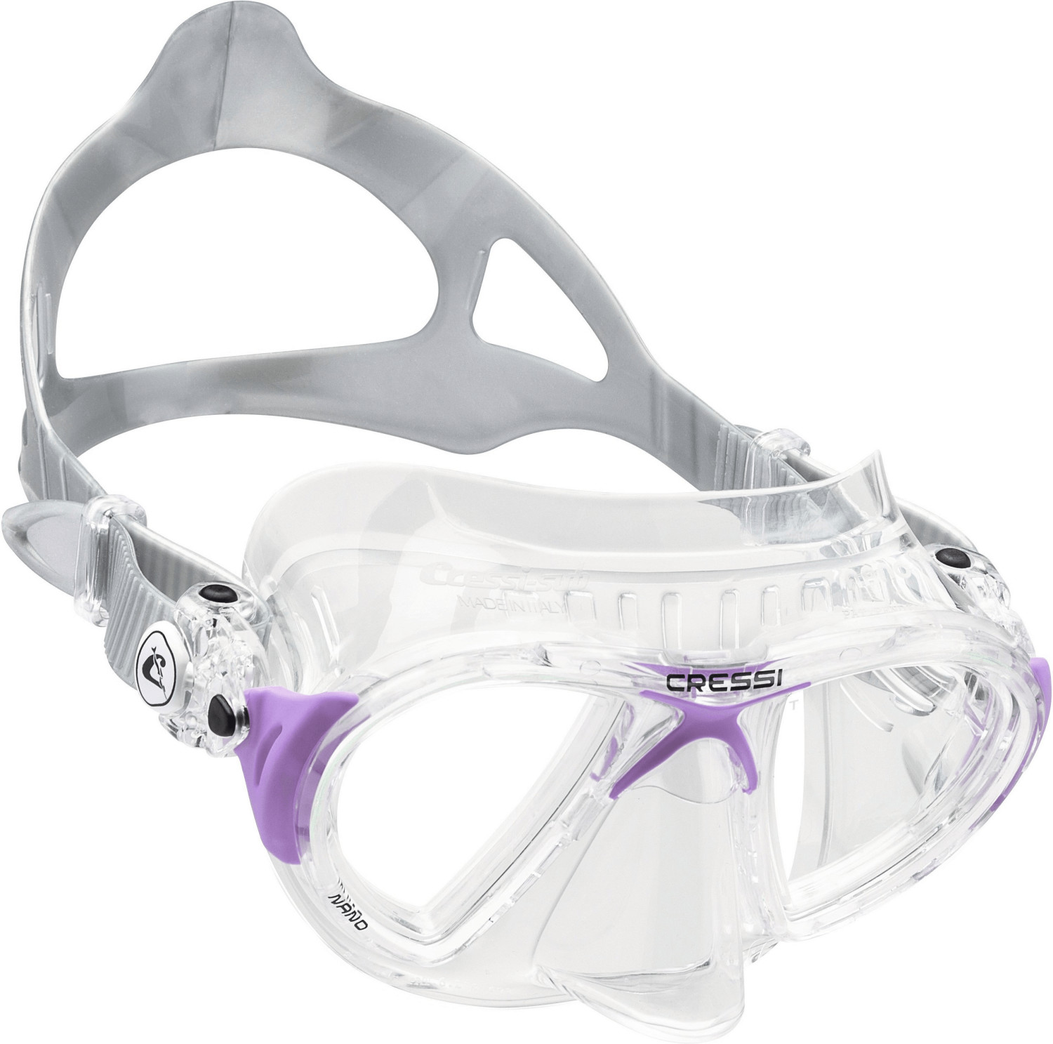 Cressi Nano Crystal clear/lilac