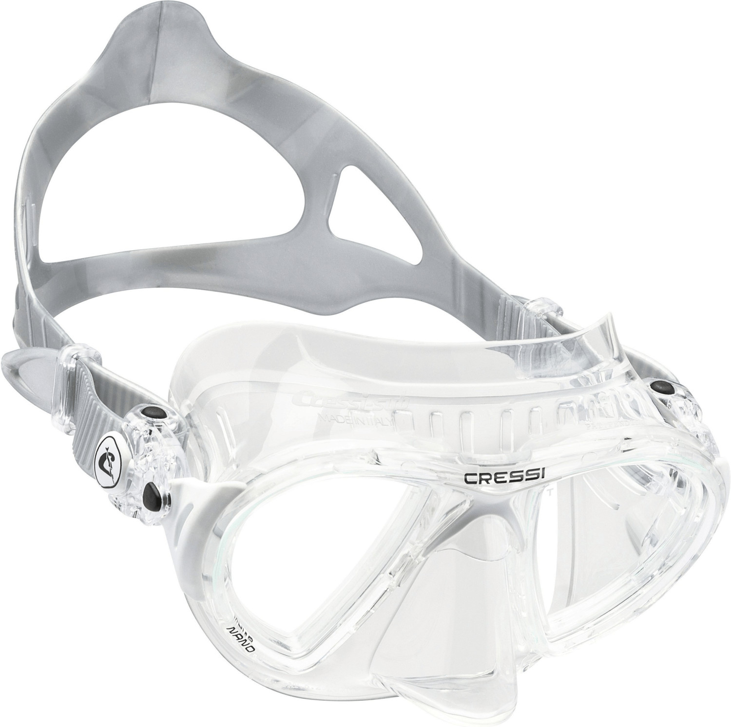 Cressi Nano Crystal clear/white