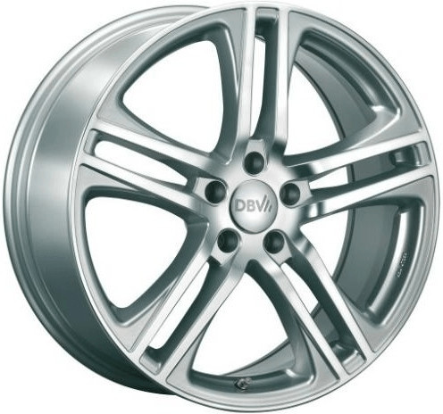 DBV Mauritius (9x20) metallic silver front polished
