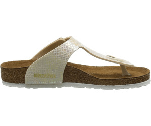 Birkenstock Gizeh Kids Birko Flor shiny snake cream ab 38 63 Preisvergleich bei idealo