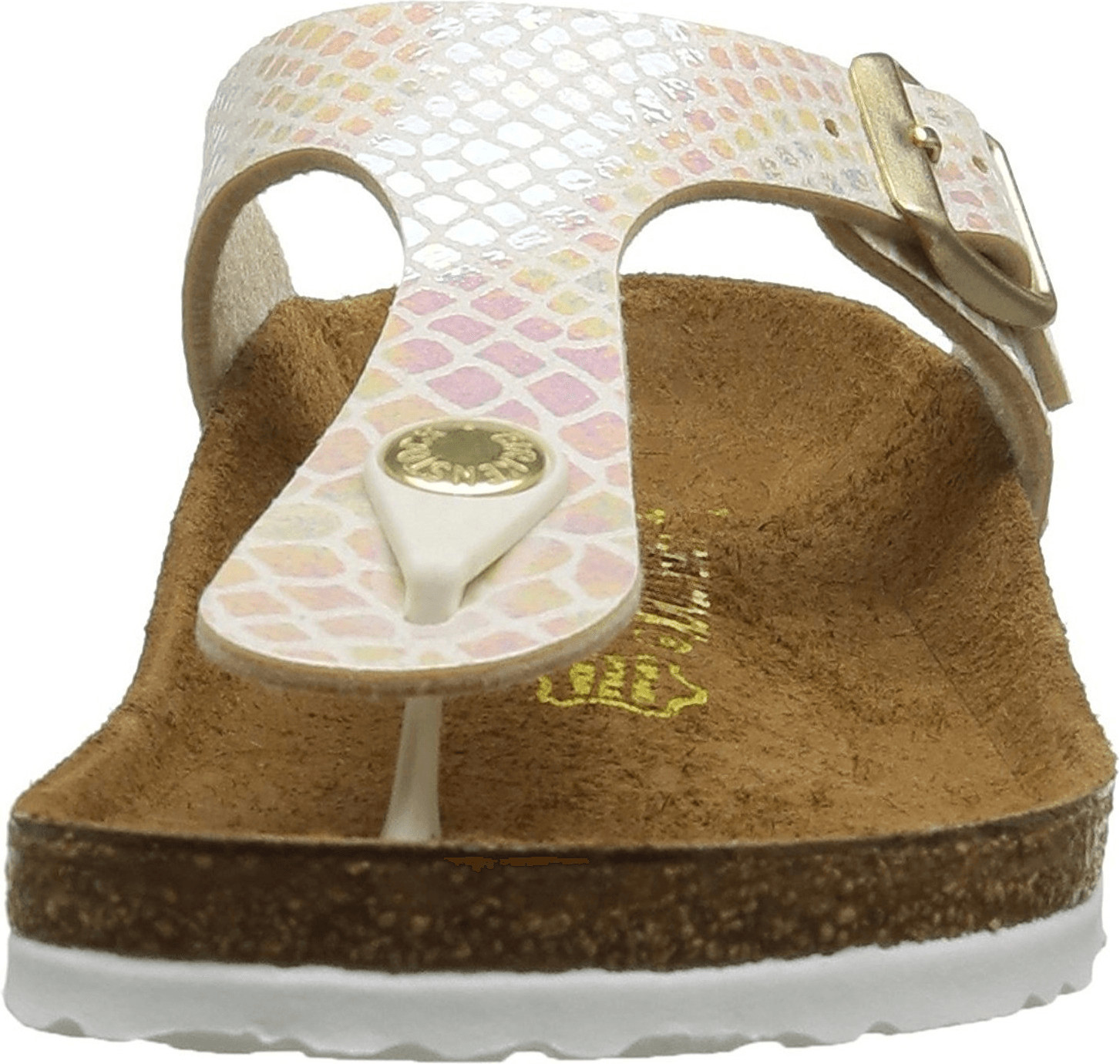 Birkenstock shiny snake sand online