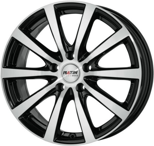 Platin P69 (7,5x17) black polished