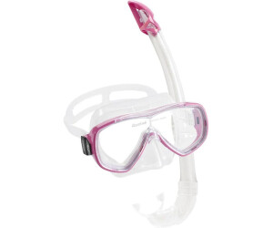 Cressi Perla Mare Junior Set Taucherbrille Schnorchel Kinder pink 