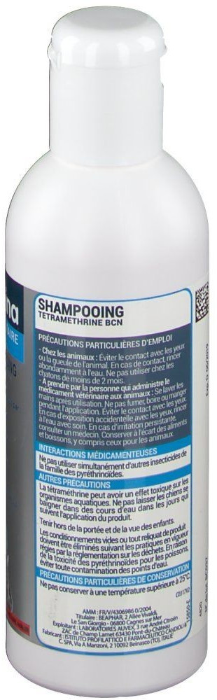 Biocanina Shampooing à la tétraméthrine BCN