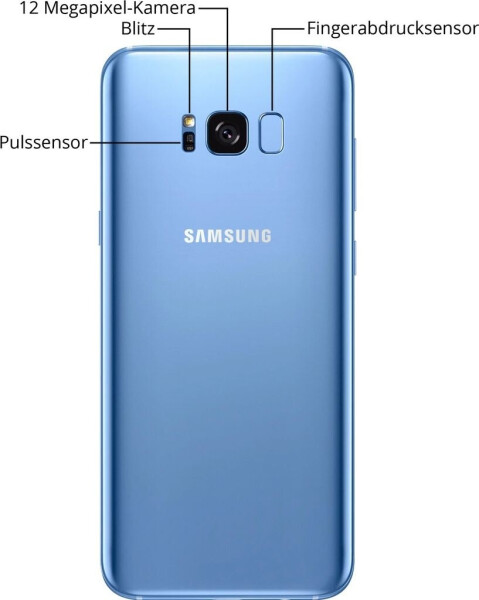 Samsung Galaxy S8+ Coral Blue, Bild 3