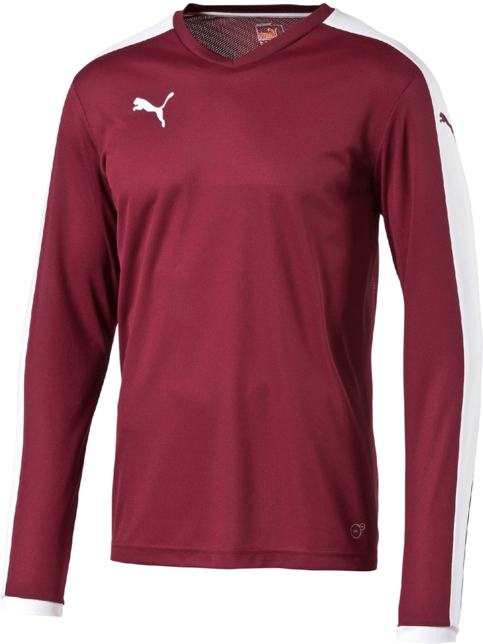Puma Football Longsleeve Jersey team burgundy/white
