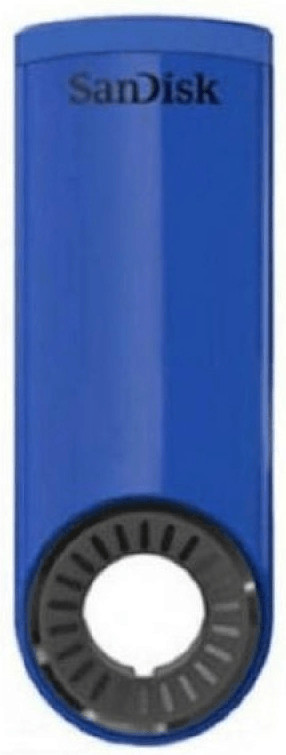 SanDisk Cruzer Dial 16 Go bleu