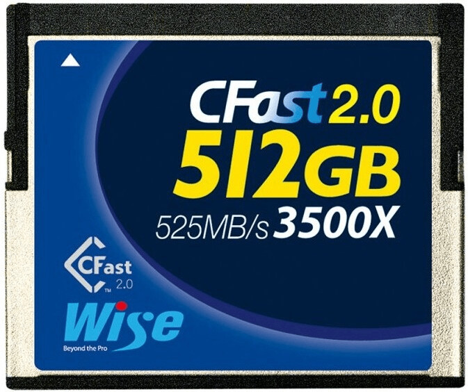 Wise CFast 2.0 3500x  512 Go