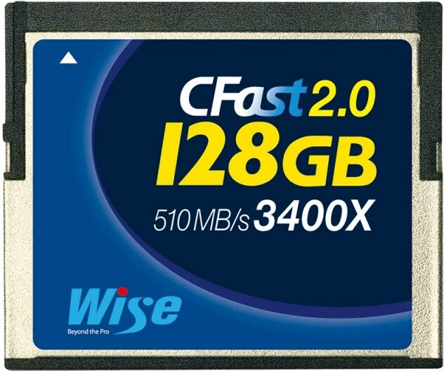 Wise CFast 2.0 3400x  128 Go