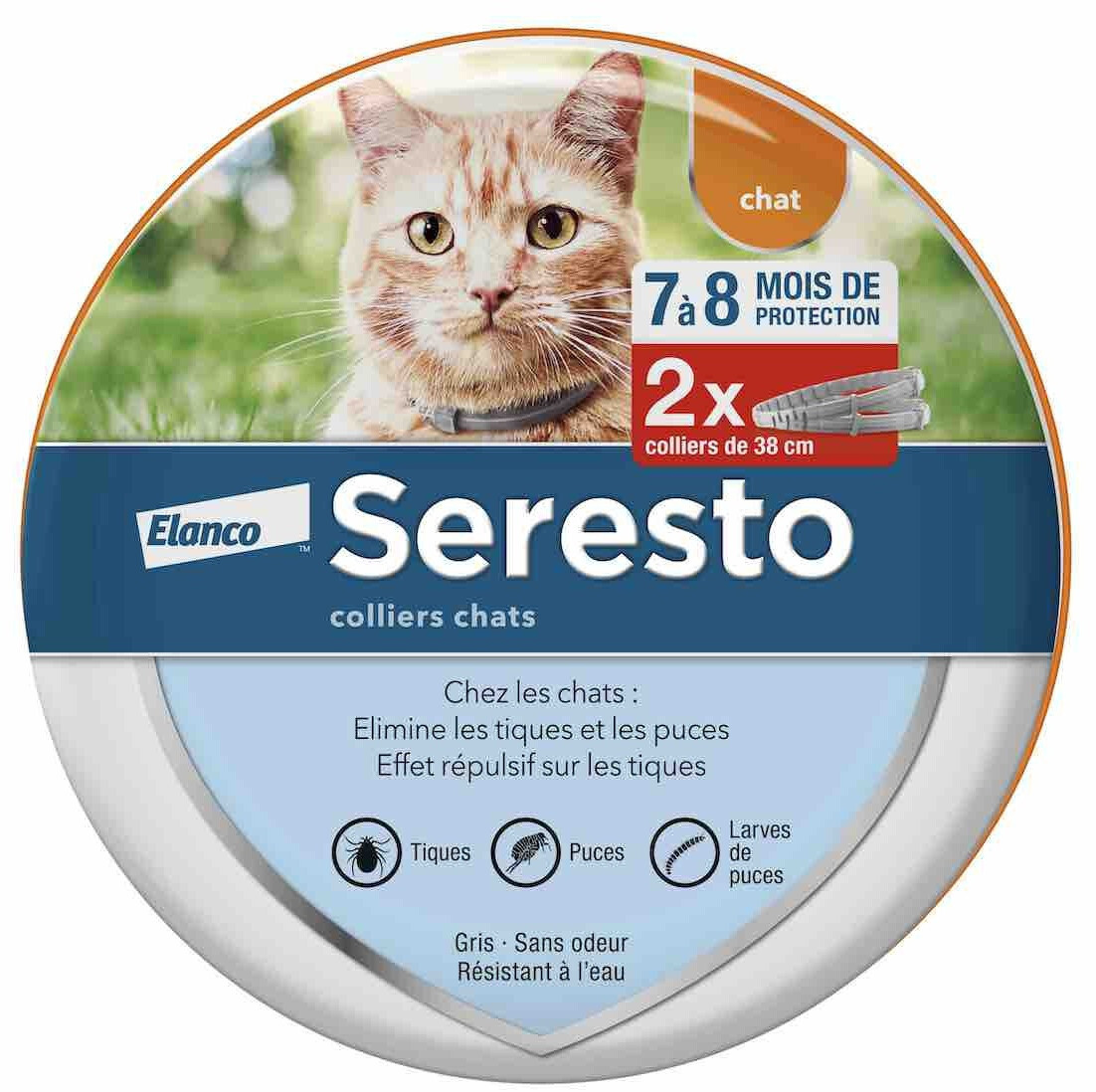 Bayer Santé Familiale Collier Seresto pour chats