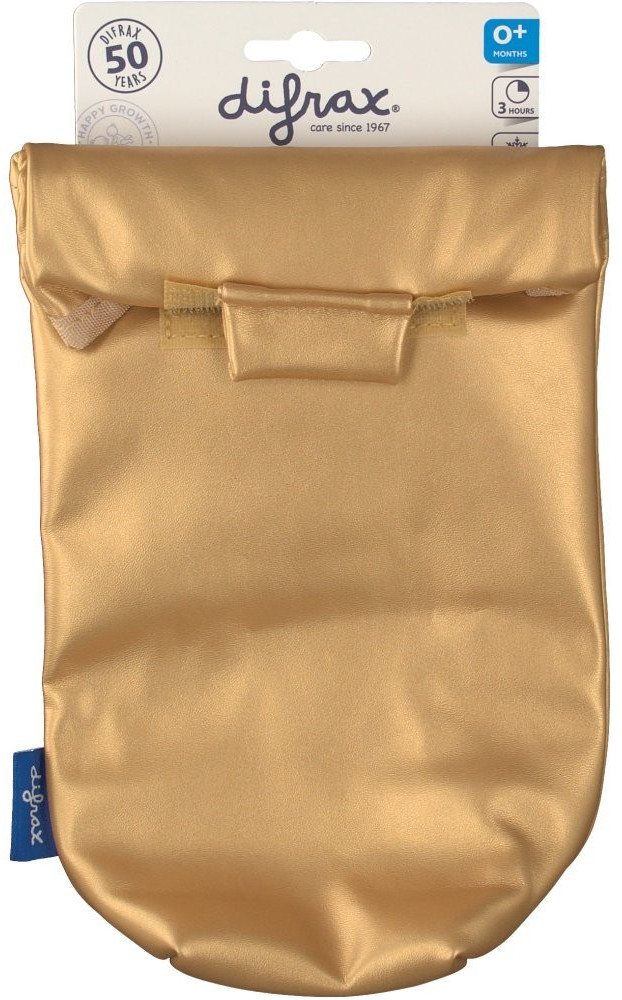 difrax Étui isotherme pour biberon or