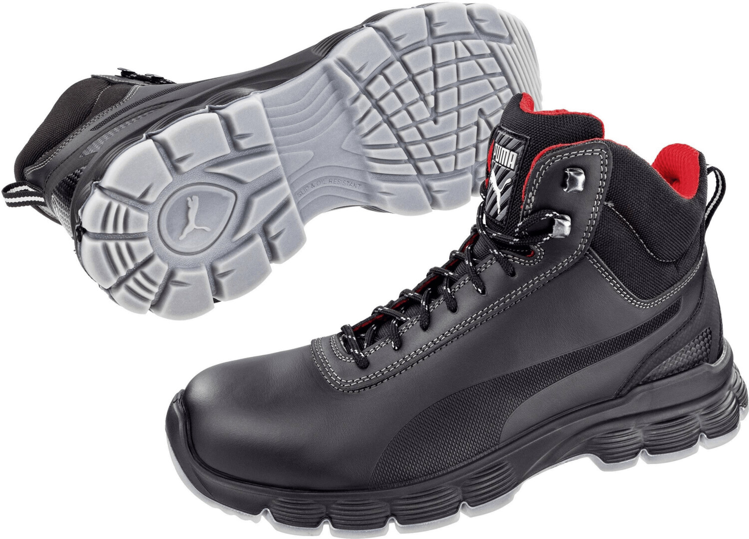 Buy Puma Safety Pioneer Mid 630101 black from 84.95 Today