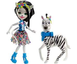 Muñeca Enchantimals Ciesta Cat Con Su Mascota Climber | Figura De Colección Con Falda Intercambiable