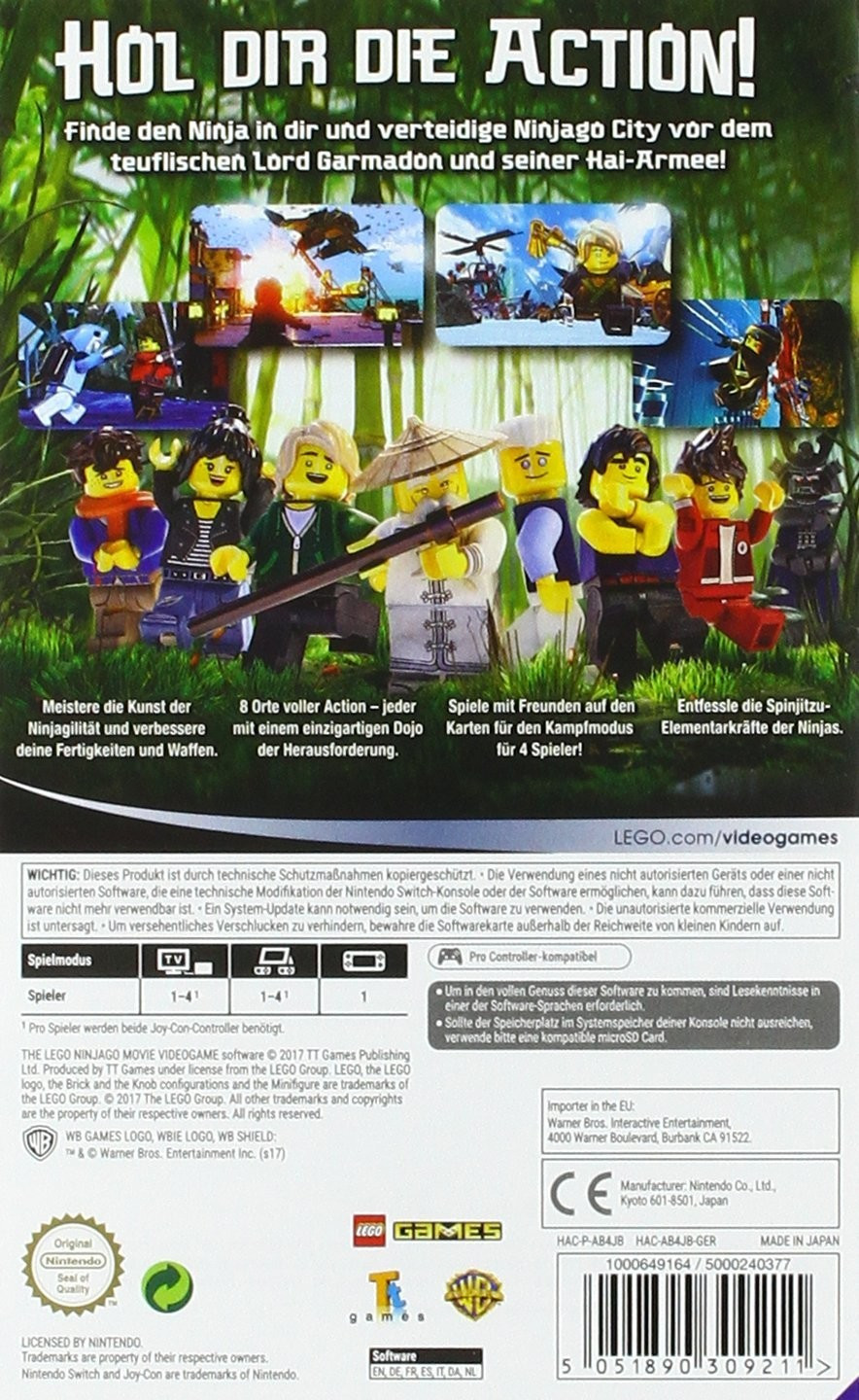 Ninjago nintendo switch on sale