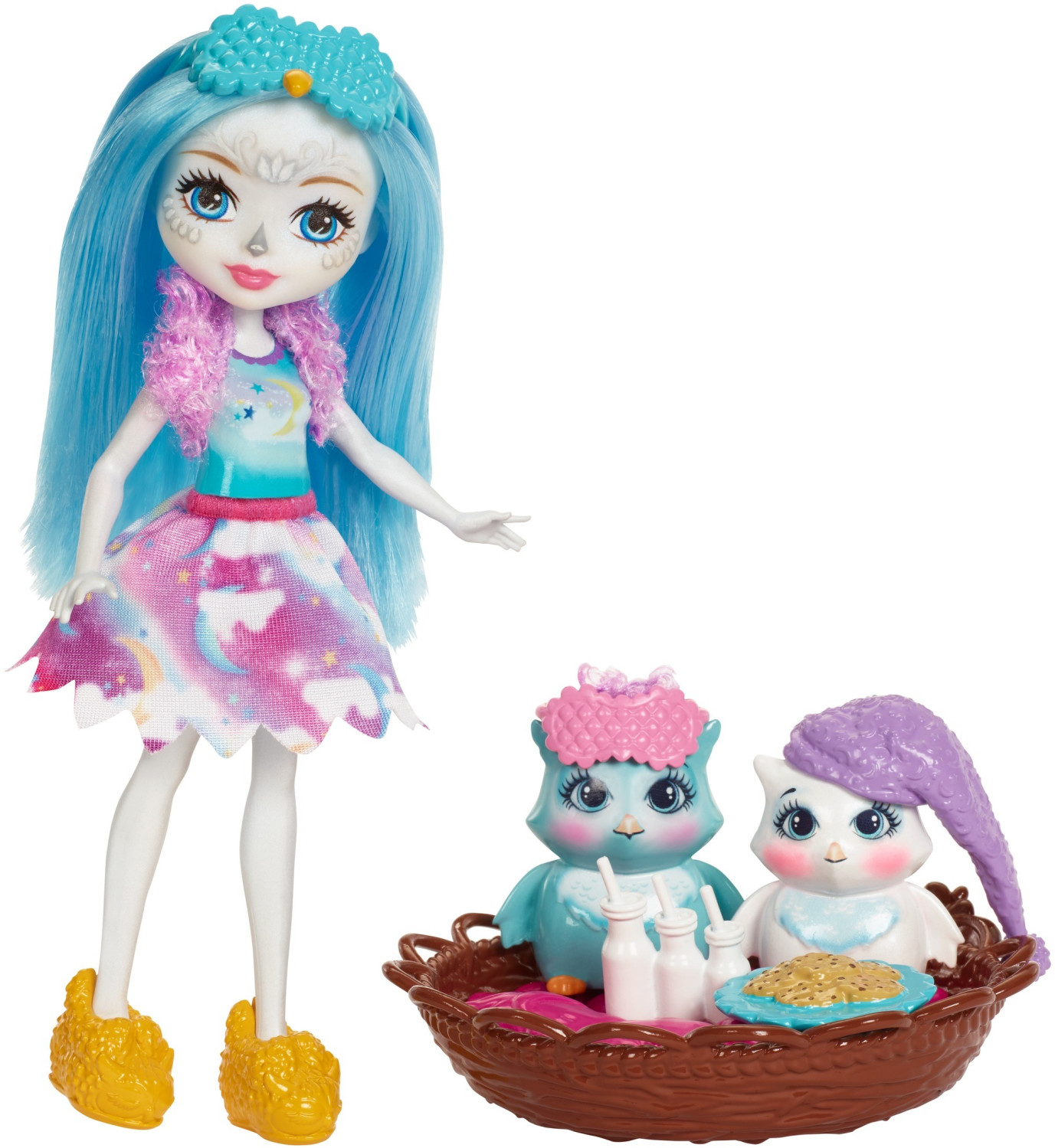 Enchantimals Coffret - Ohana Chouette soirée pyjama
