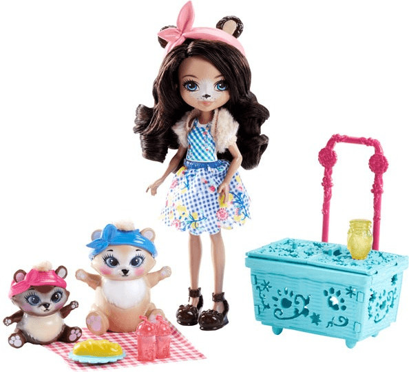 Enchantimals Coffret - Le pique-nique de Bren Ours