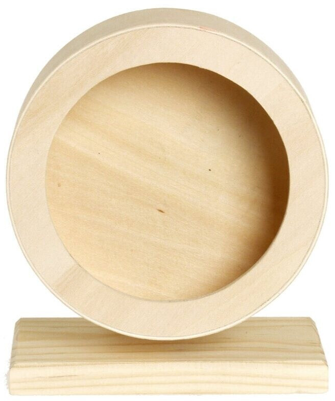 Karlie Wonderland Nagerhaus - 21x22x16 Cm Echtholz Mit Tunnelsystem