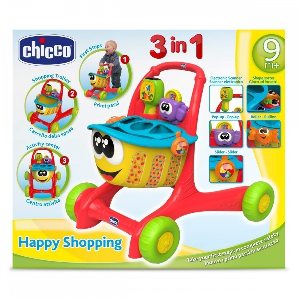 Trotteur Youpala 4 en 1 Happy Shopping CHICCO moins cher