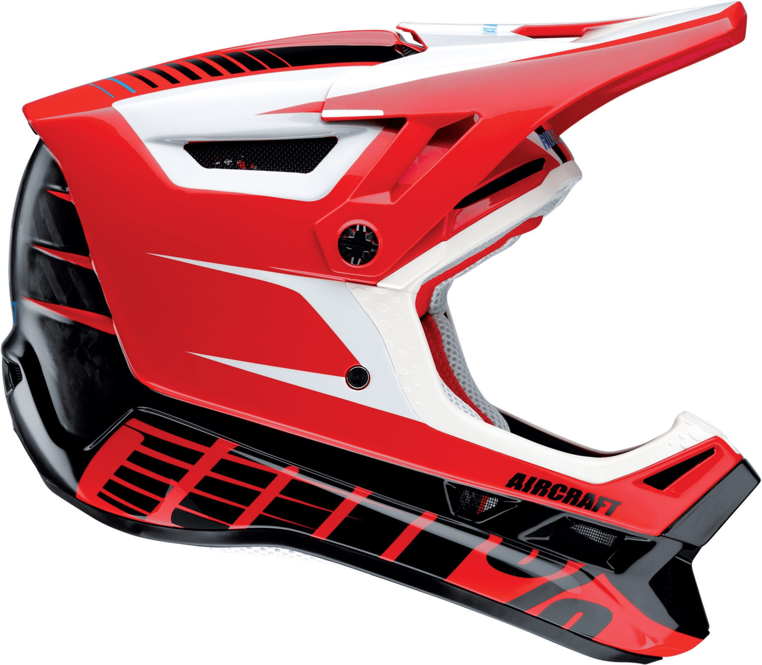 100% Aircraft Mips Fullface rouge