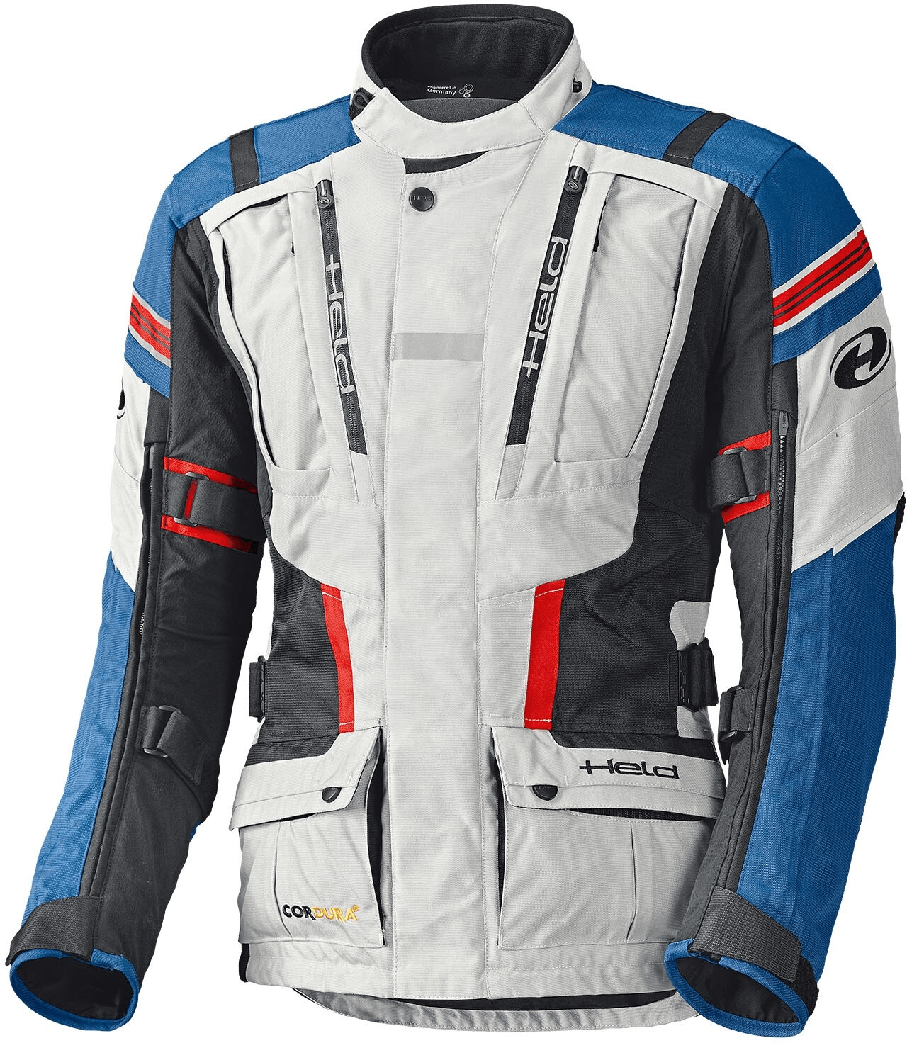 Held Veste Hakuna II gris/bleu