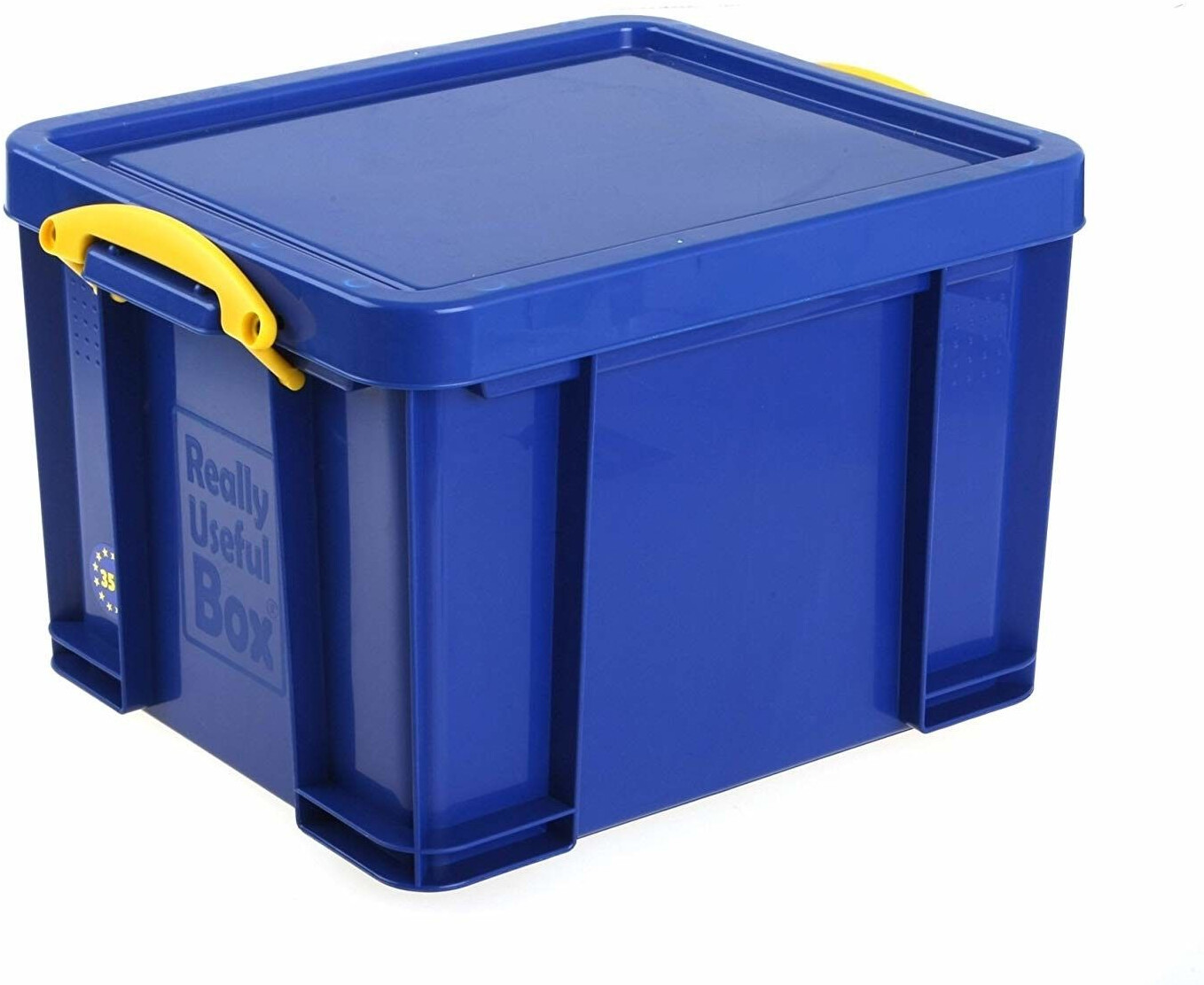 Photos - Clothes Drawer Organiser Really Useful Products Really Useful Products Storage Box 35 L Blue